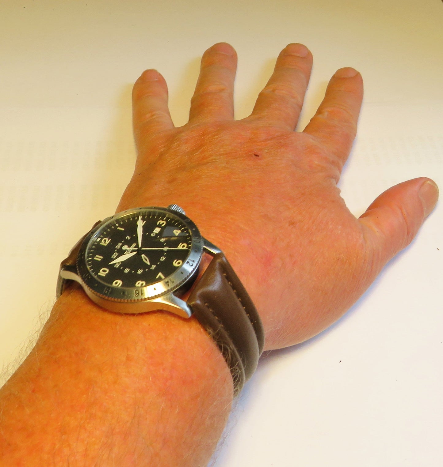 Tutima FX UTC Automatik, Modell 633 - 01 drehbare Lünette 2 Zeitzonen Fullset OVP - Sammler - Uhren