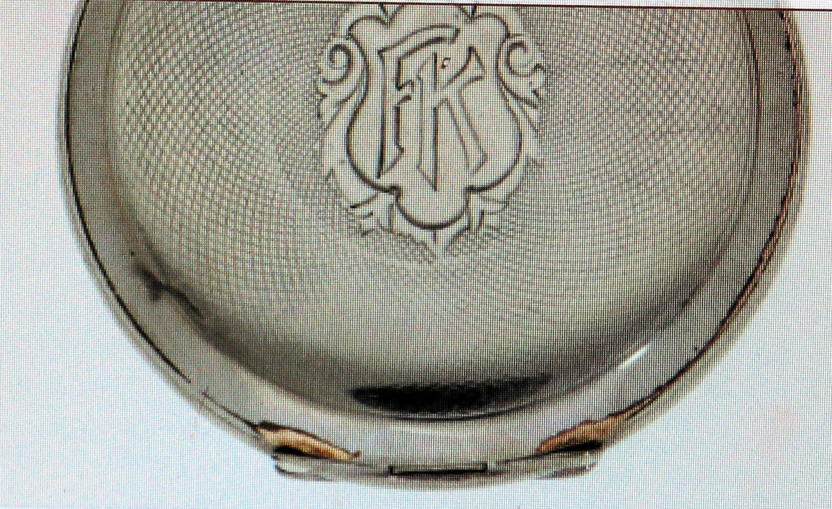Tutima Urofa Glashütte seltenstes Kaliber 19 0,800 Silber Herren Taschenuhr - Sammler-Uhren