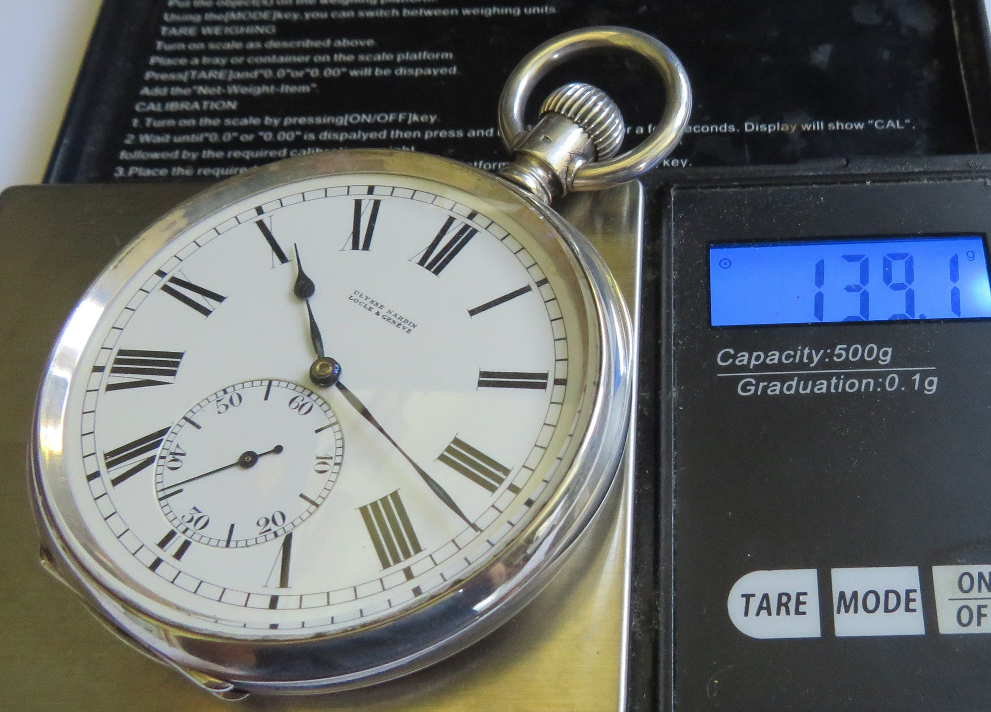 Ulysse Nardin B - Uhr Deck Marine Chronometer Beobachtungsuhr Ministry of Defence - Sammler - Uhren