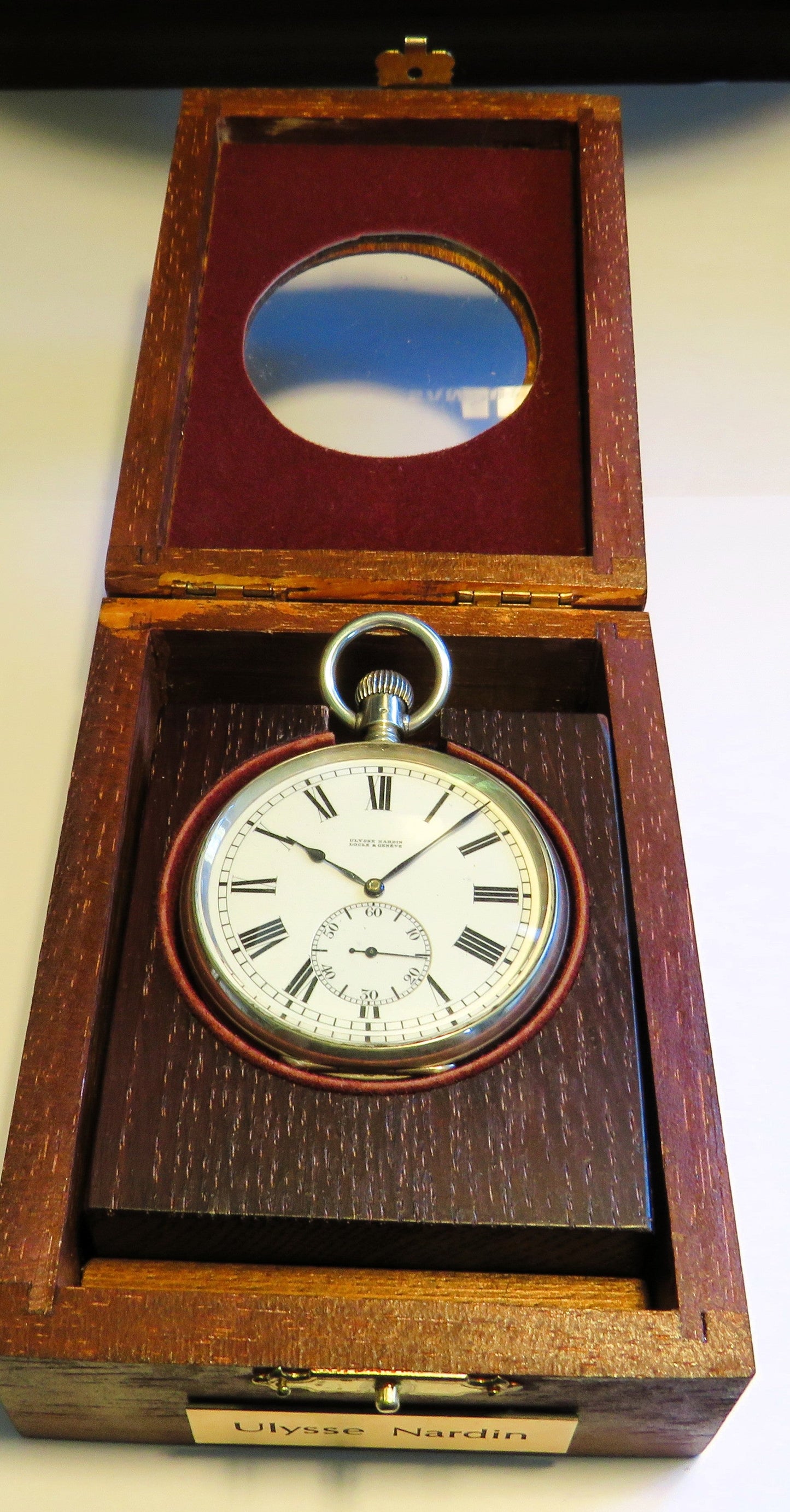 Ulysse Nardin B - Uhr Deck Marine Chronometer Beobachtungsuhr Ministry of Defence - Sammler - Uhren