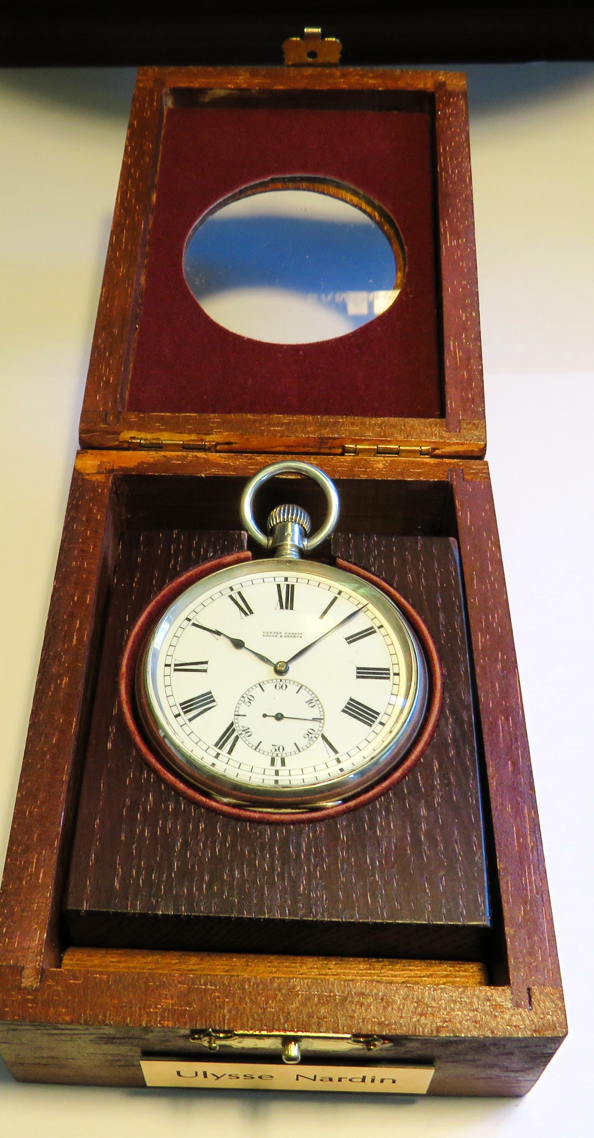 Ulysse Nardin B - Uhr Deck Marine Chronometer Beobachtungsuhr Ministry of Defence - Sammler - Uhren