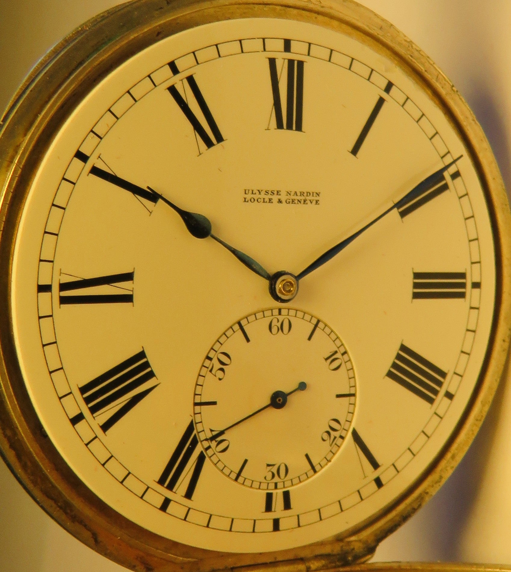 Ulysse Nardin B - Uhr Deck Marine Chronometer Beobachtungsuhr Ministry of Defence - Sammler - Uhren