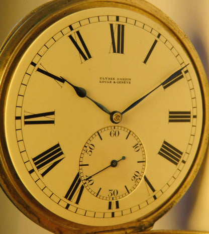 Ulysse Nardin B - Uhr Deck Marine Chronometer Beobachtungsuhr Ministry of Defence - Sammler - Uhren
