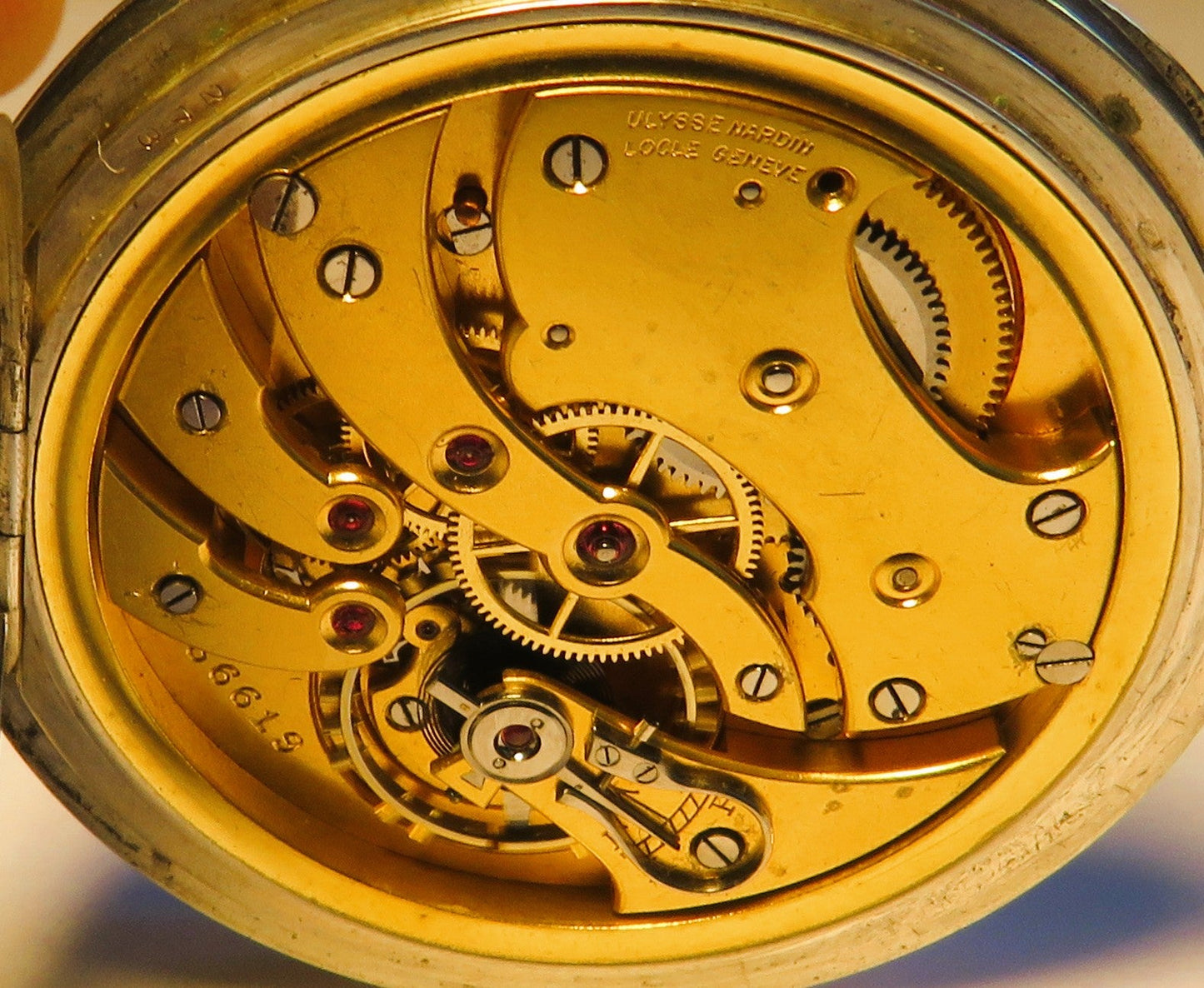 Ulysse Nardin B - Uhr Deck Marine Chronometer Beobachtungsuhr Ministry of Defence - Sammler - Uhren