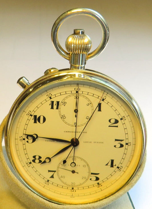 Ulysse Nardin Beobachtungs - Marine Chronometer Cal 24" CCR Stammbuchauszug 1956 - Sammler - Uhren