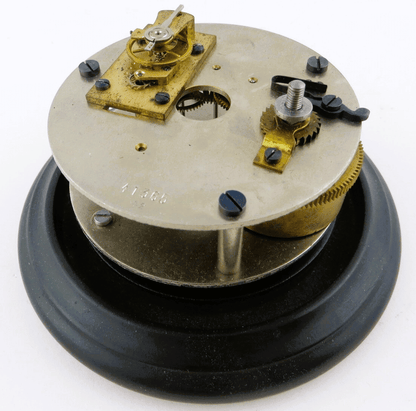 Unikat Gangmodell Meisterstück Schuluhr Tischuhr 16cm Höhe mit Glassturz - Sammler - Uhren