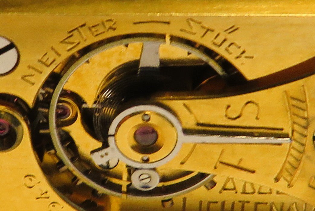 Unikat Gangmodell Meisterstück Schuluhr Uhrmacherschule Glashütte aus 1949 - Sammler - Uhren