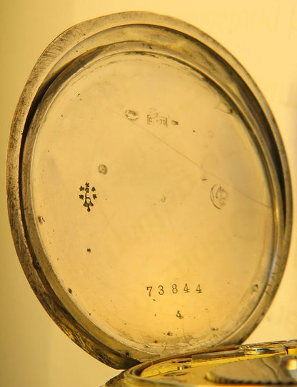 Union Glocke Glashütte Dürrstein TU 0,900 Silber Dreiviertelplatine - Sammler - Uhren