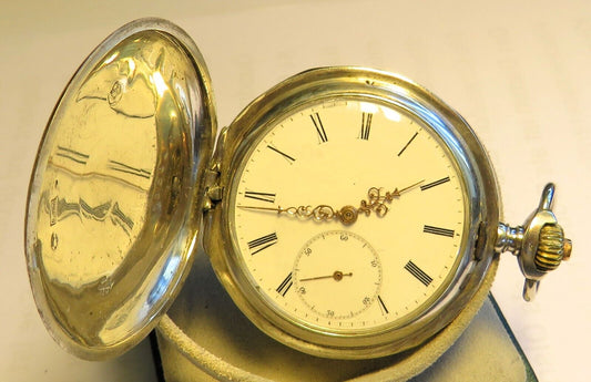 Union Glocke Glashütte Dürrstein TU 0,900 Silber Dreiviertelplatine - Sammler - Uhren