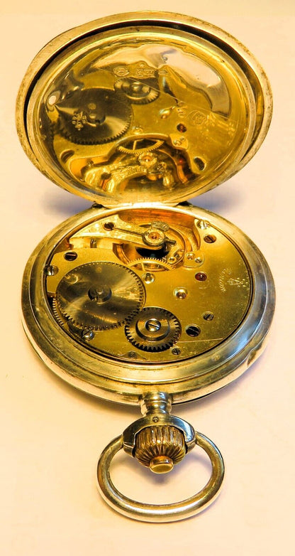 Union Glocke Glashütte Dürrstein TU 0,900 Silber Dreiviertelplatine - Sammler - Uhren