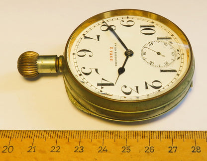 Union Horlogére Jasta Borduhr Einbauuhr Zeppelin Luftschiff Fliegertruppe Wk1 - Sammler - Uhren