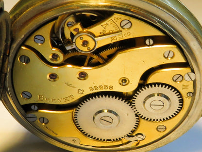 Union Horlogére Jasta Borduhr Einbauuhr Zeppelin Luftschiff Fliegertruppe Wk1 - Sammler - Uhren