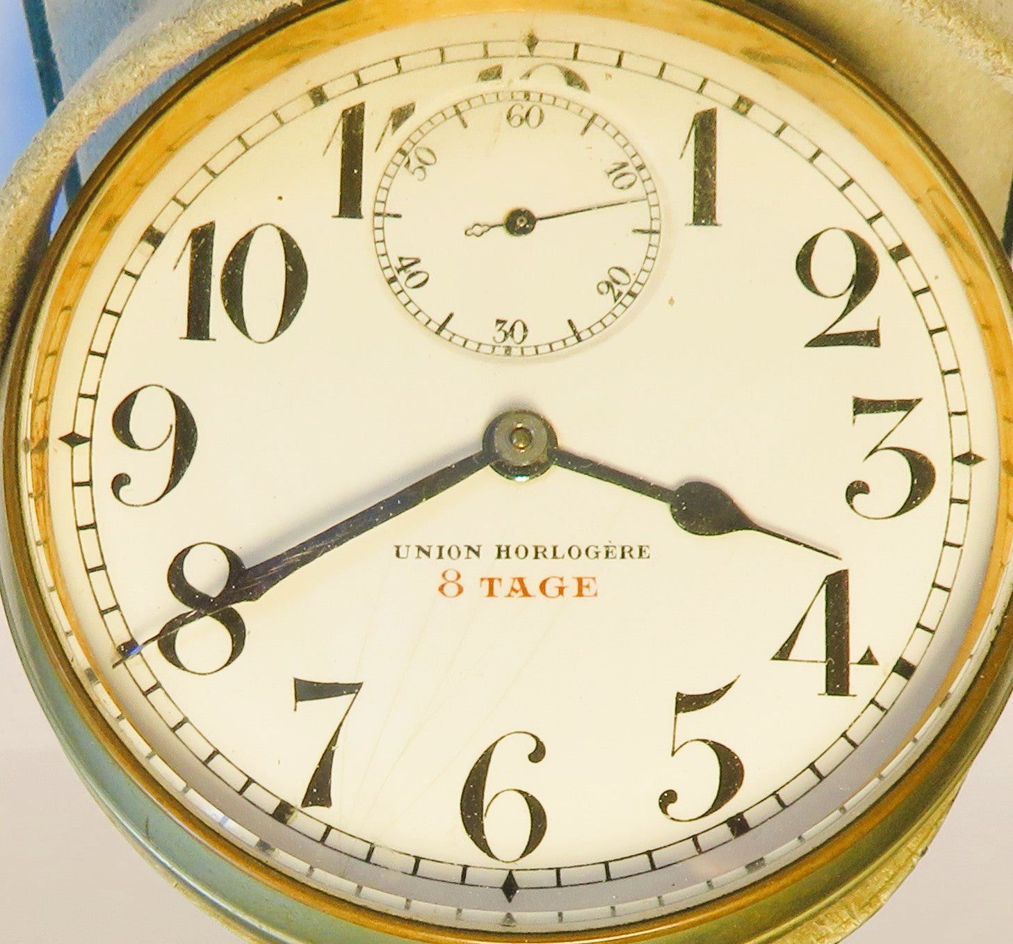 Union Horlogére Jasta Borduhr Einbauuhr Zeppelin Luftschiff Fliegertruppe Wk1 - Sammler - Uhren