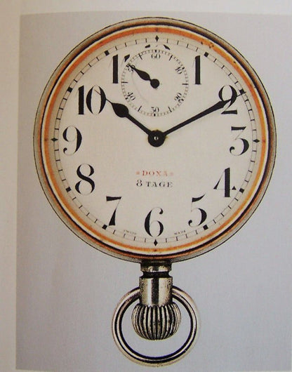 Union Horlogére Jasta Borduhr Einbauuhr Zeppelin Luftschiff Fliegertruppe Wk1 - Sammler - Uhren