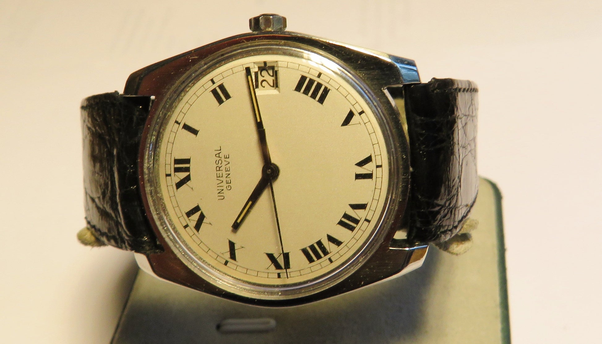 Universal Geneve seltene Stimmgabel Uhr Luxus Herren Armbanduhr ca. 1970 - Sammler - Uhren