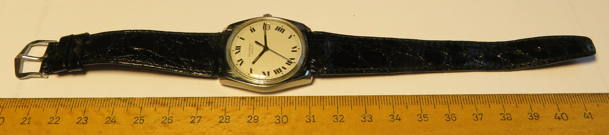 Universal Geneve seltene Stimmgabel Uhr Luxus Herren Armbanduhr ca. 1970 - Sammler - Uhren