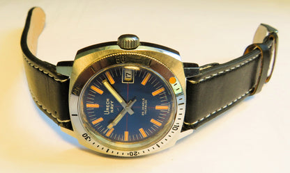 Urech Navy Automatik Diver 200m Baby Panerai ETA 2782 INCABLOC drehbare Lünette - Sammler - Uhren