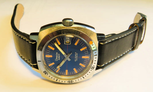 Urech Navy Automatik Diver 200m Baby Panerai ETA 2782 INCABLOC drehbare Lünette - Sammler - Uhren