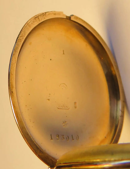 Vacheron Constantin massiv Gold 585 / 333 Taschenuhr in seltenstem Original Etui - Sammler - Uhren
