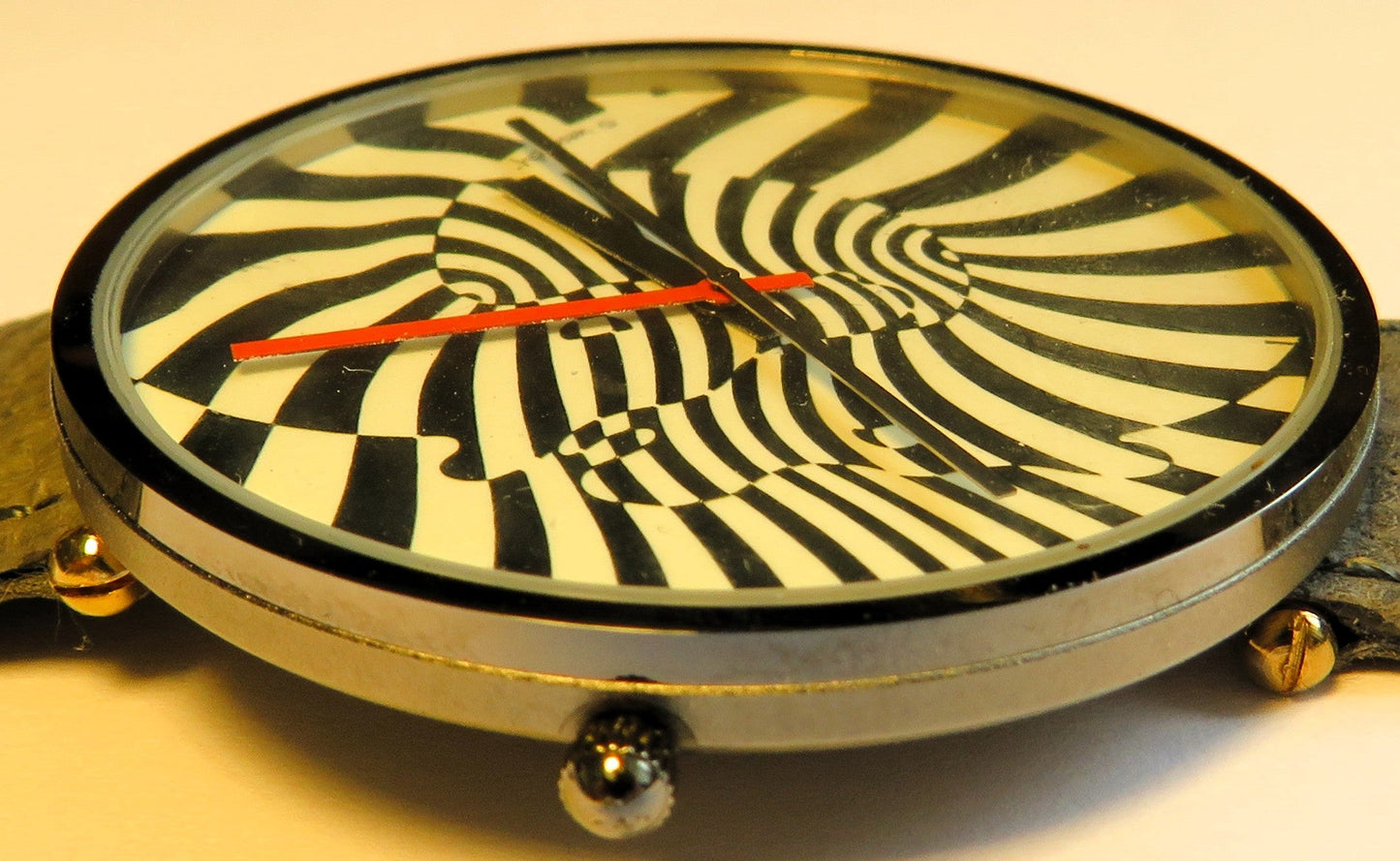 Victor Vasarely Zebra HAU Classic Moments Bulova Quarz limitiert Fullset / OVP - Sammler - Uhren