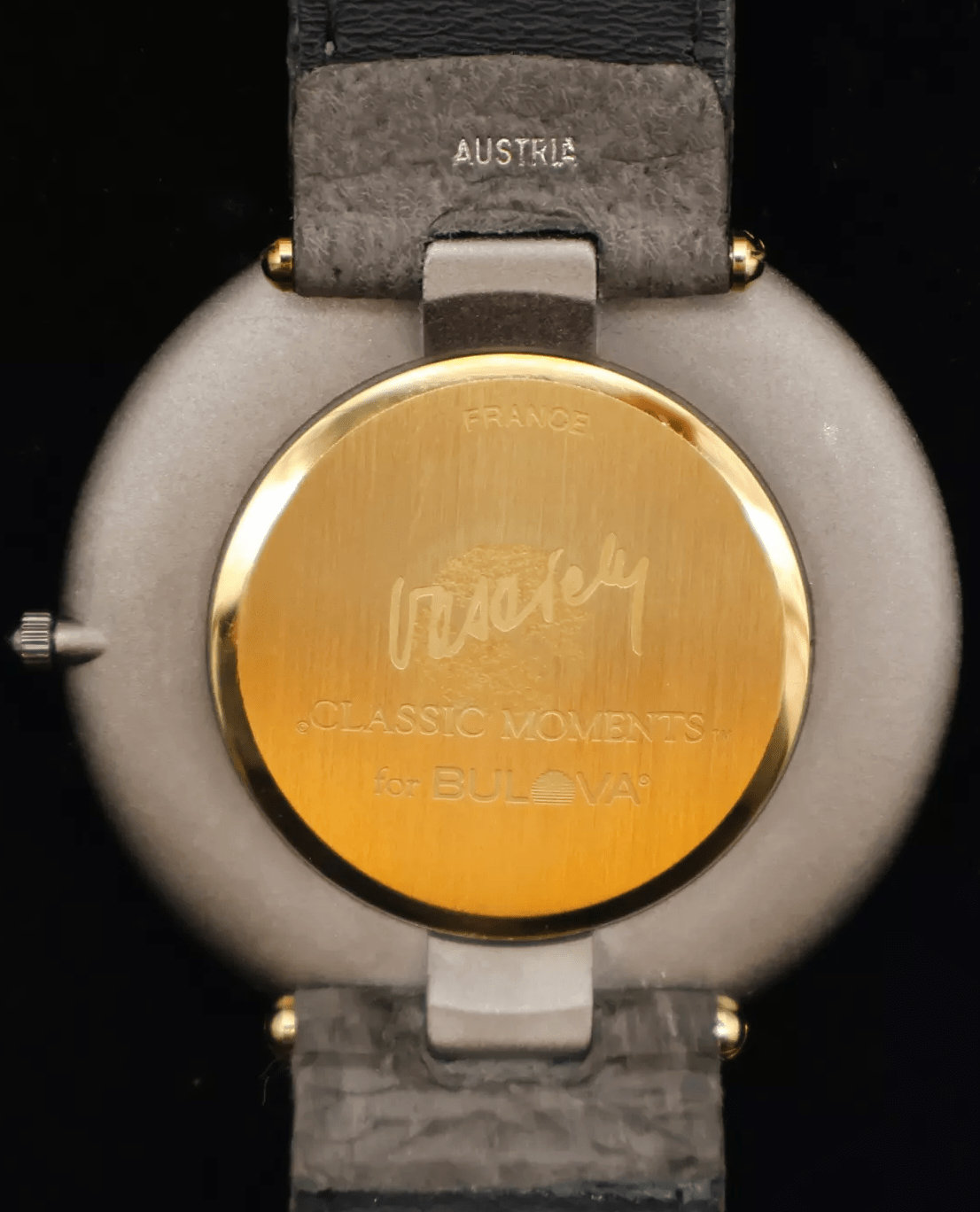 Victor Vasarely Zebra HAU Classic Moments Bulova Quarz limitiert Fullset / OVP - Sammler - Uhren