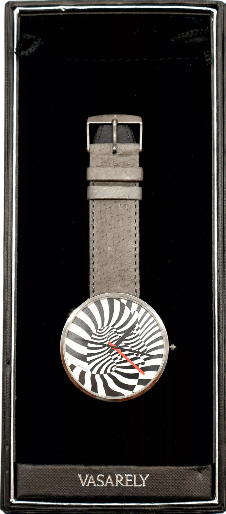 Victor Vasarely Zebra HAU Classic Moments Bulova Quarz limitiert Fullset / OVP - Sammler - Uhren