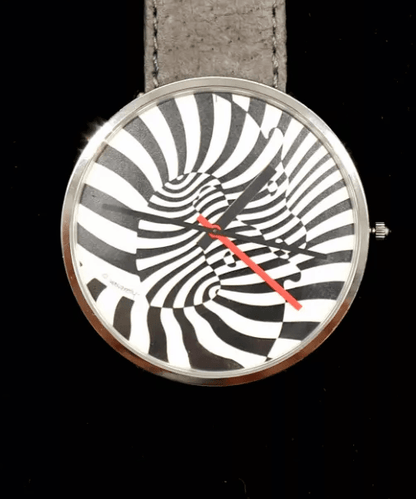 Victor Vasarely Zebra HAU Classic Moments Bulova Quarz limitiert Fullset / OVP - Sammler - Uhren