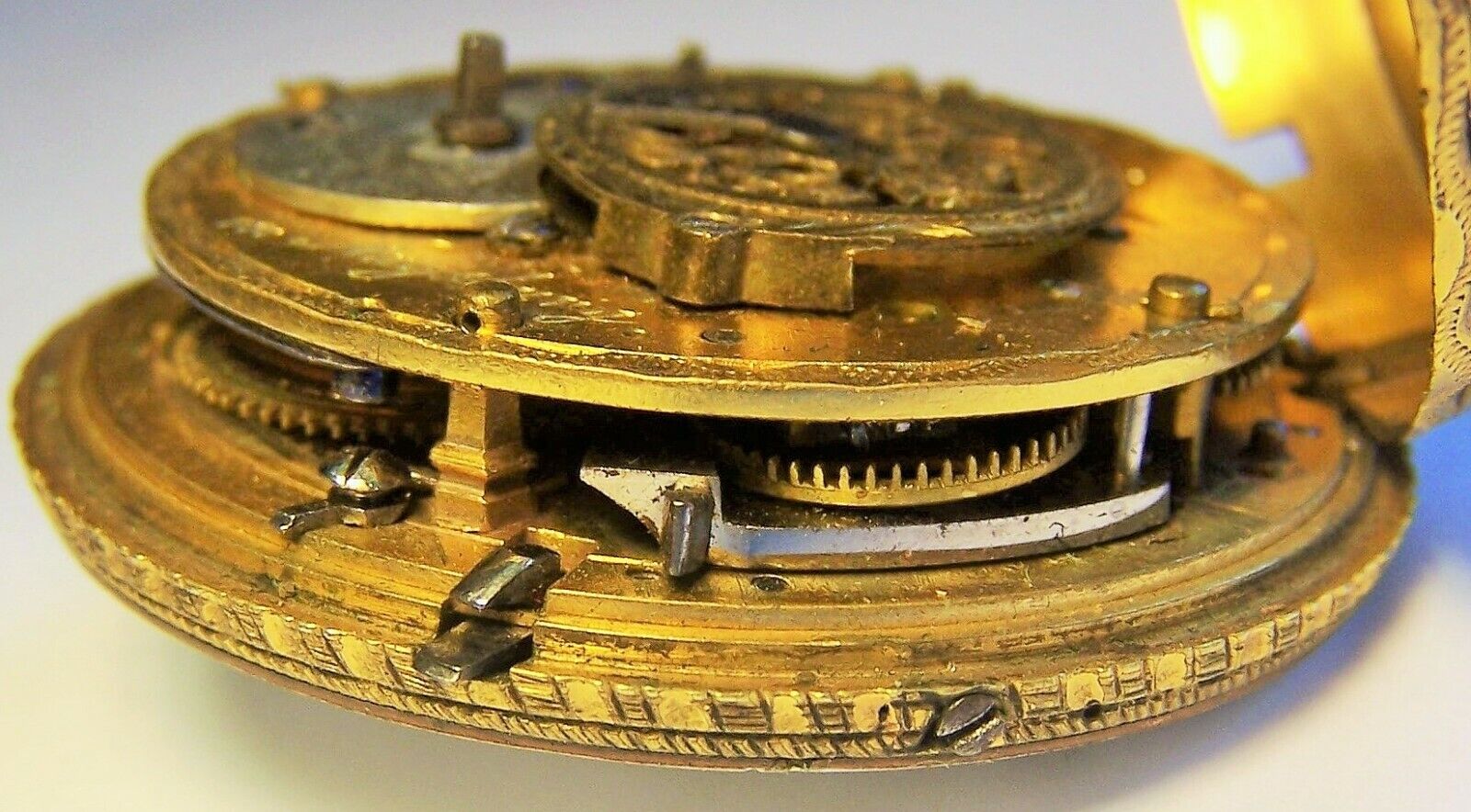 Weltsensation! Erste Repetitions Taschenuhr Werk der Welt Schmid Augsburg 1595 - Sammler - Uhren
