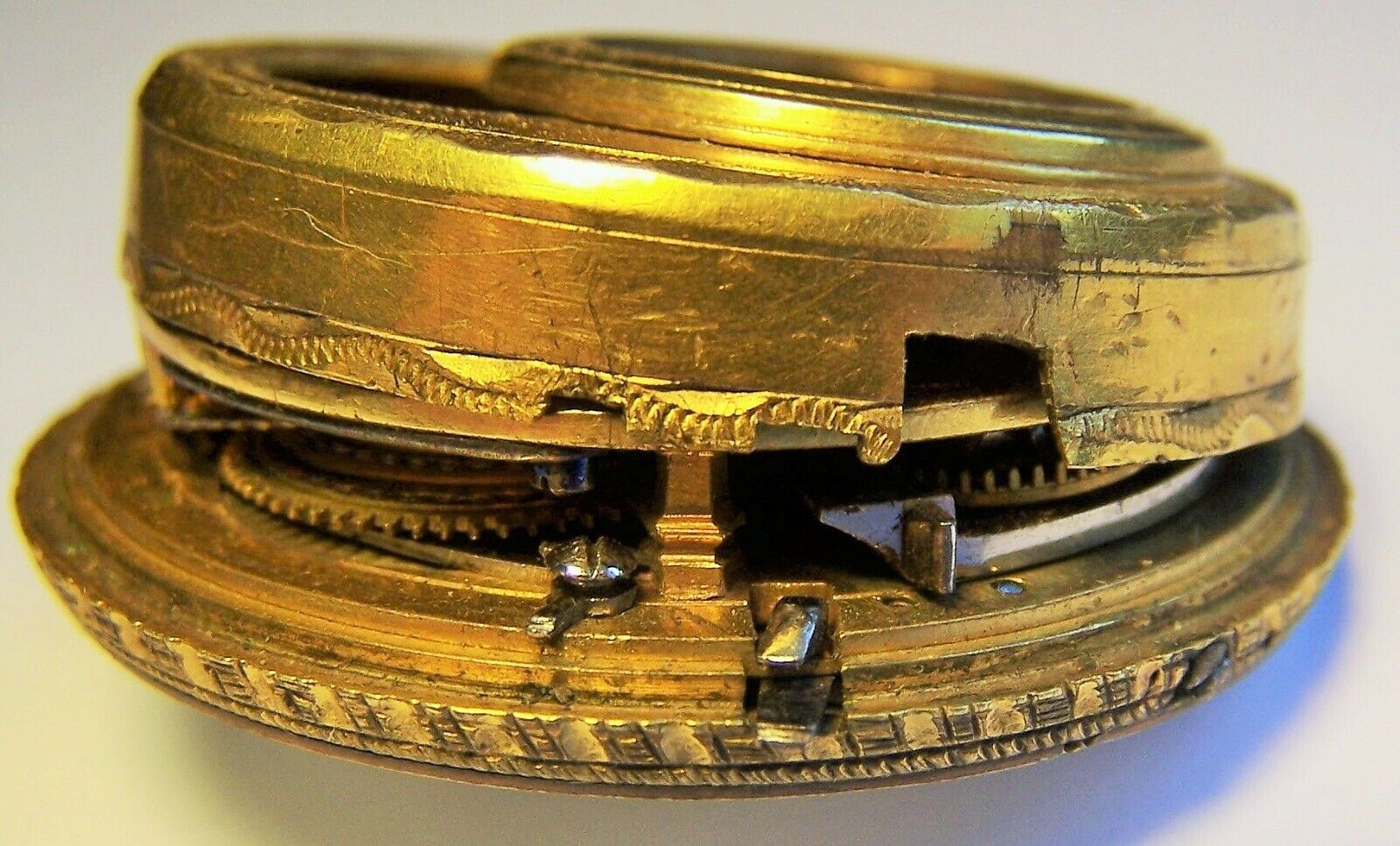 Weltsensation! Erste Repetitions Taschenuhr Werk der Welt Schmid Augsburg 1595 - Sammler - Uhren