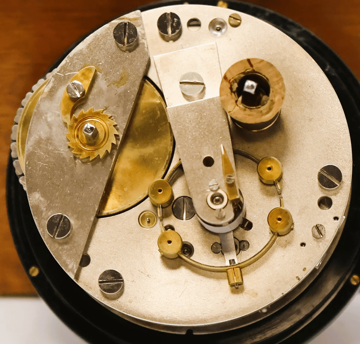 WEMPE Marinechronometer Bundeswehr Versorgungsnummer 6645 - 12 - 127 - 7670 ca. 1968 - Sammler - Uhren