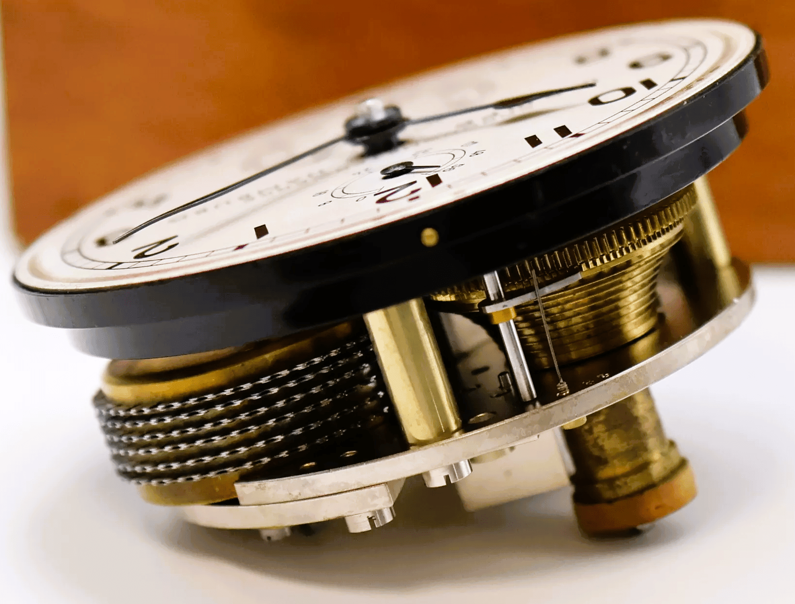 WEMPE Marinechronometer Bundeswehr Versorgungsnummer 6645 - 12 - 127 - 7670 ca. 1968 - Sammler - Uhren