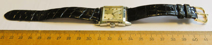 Wittnauer Diamant Brillant Armbanduhr Herren unisex ca. 1960 10K goldfilled - Sammler - Uhren