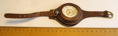 Zenith 0,800 Silber frühe Fliegeruhr Reichsluftwaffe Jasta 1914 WK 1 Richthofen - Sammler - Uhren