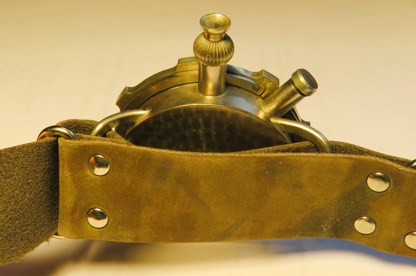 Zenith A Retour Reverso Bomben Abwurf Rücklauf Stoppuhr Luftwaffe 2. Weltkrieg - Sammler - Uhren