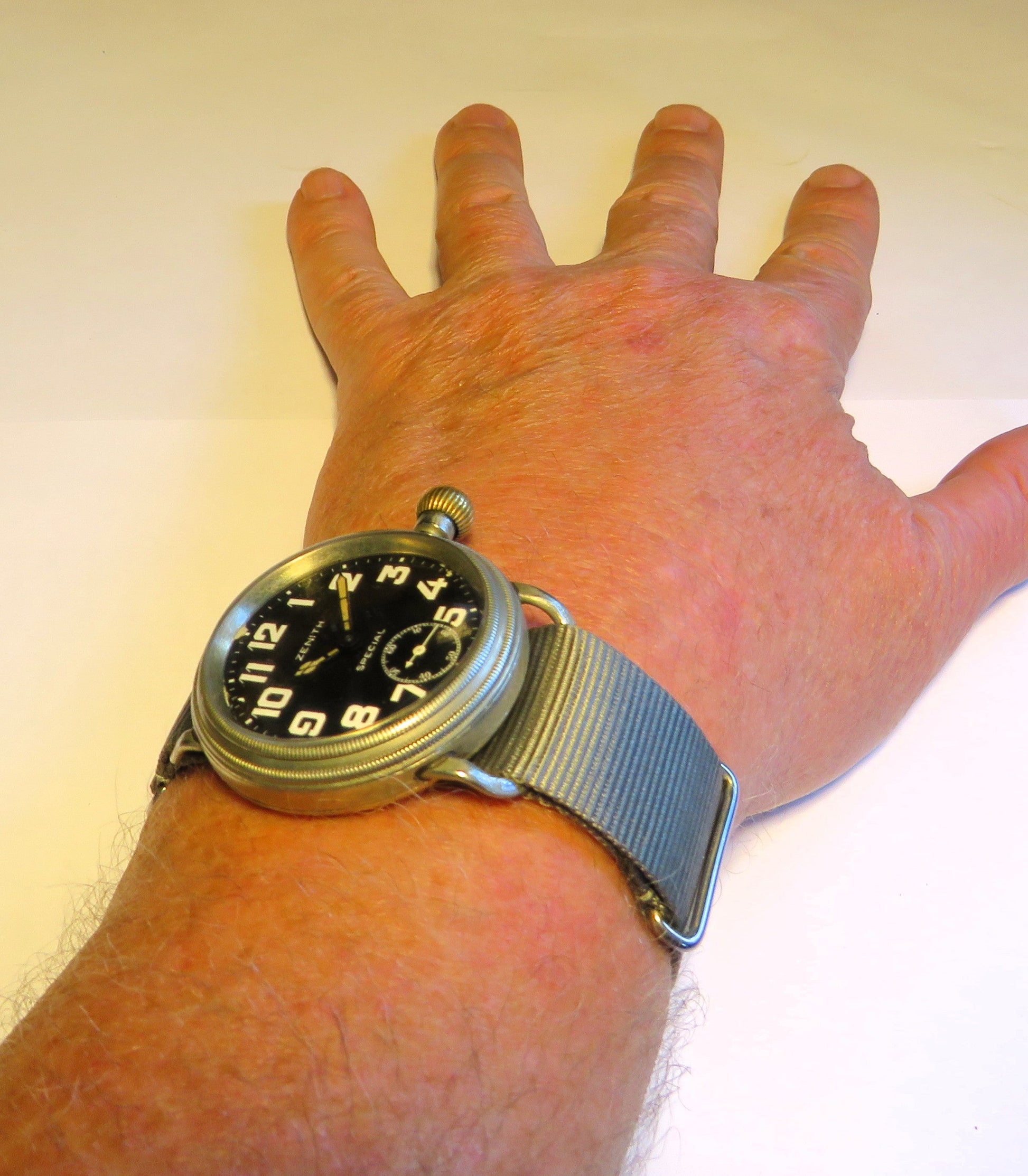 Zenith Special Pfeilindex Fliegeruhr Reichsluftwaffe 1930 WK2 Militär WK2 - Sammler - Uhren