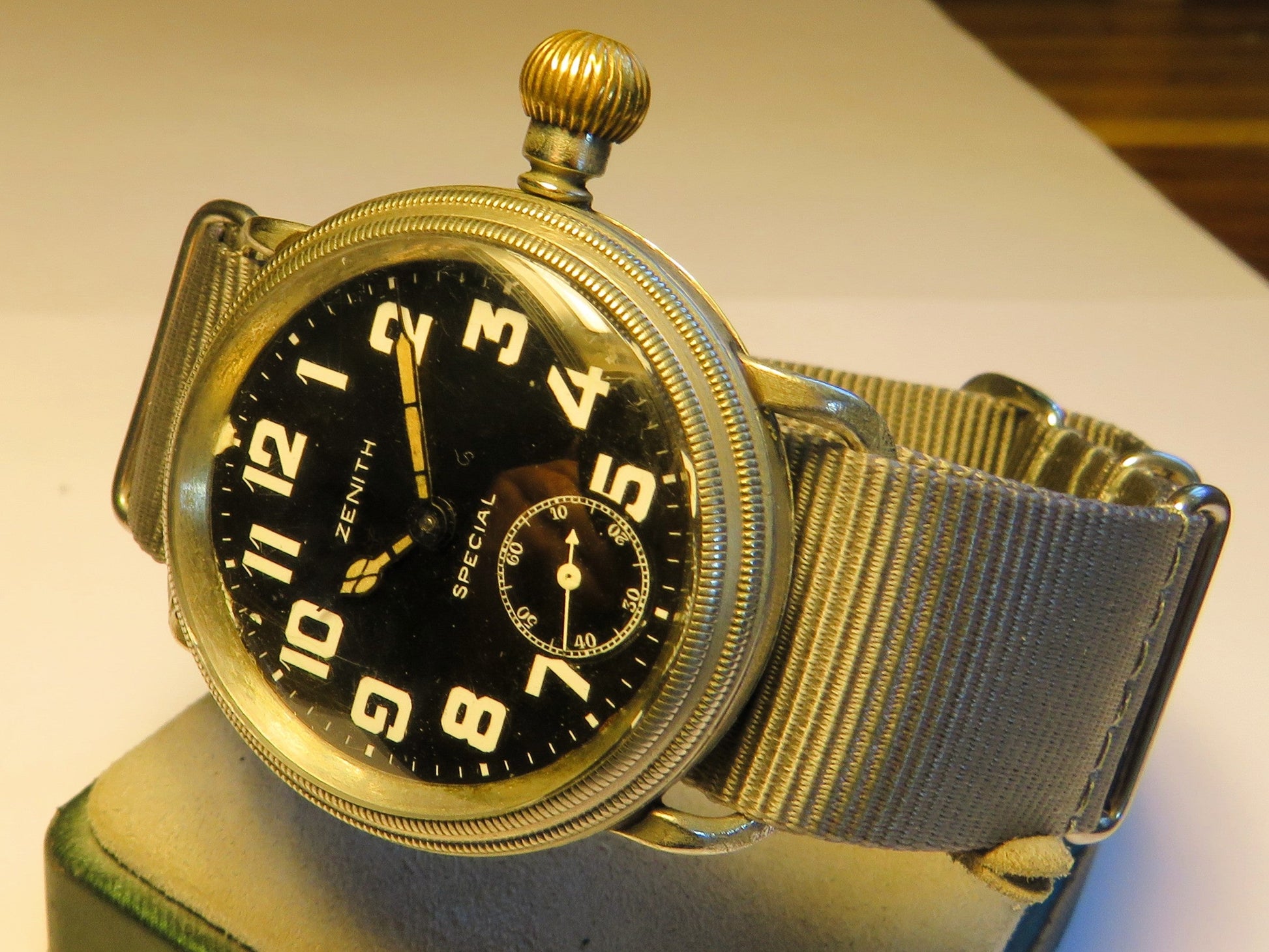 Zenith Special Pfeilindex Fliegeruhr Reichsluftwaffe 1930 WK2 Militär WK2 - Sammler - Uhren