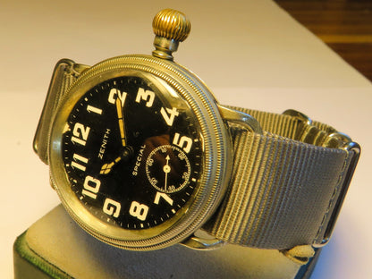 Zenith Special Pfeilindex Fliegeruhr Reichsluftwaffe 1930 WK2 Militär WK2 - Sammler - Uhren