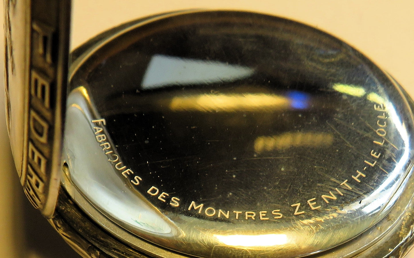 Zenith Sterling Silber Schützenuhr Eidgenössisches Schützenfest Aarau 1924 OVP - Sammler - Uhren