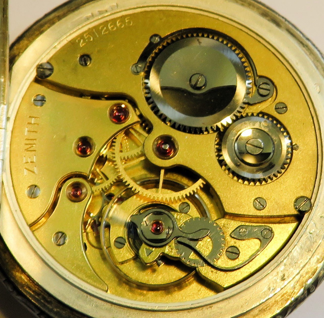 Zenith Sterling Silber Schützenuhr Eidgenössisches Schützenfest Aarau 1924 OVP - Sammler - Uhren