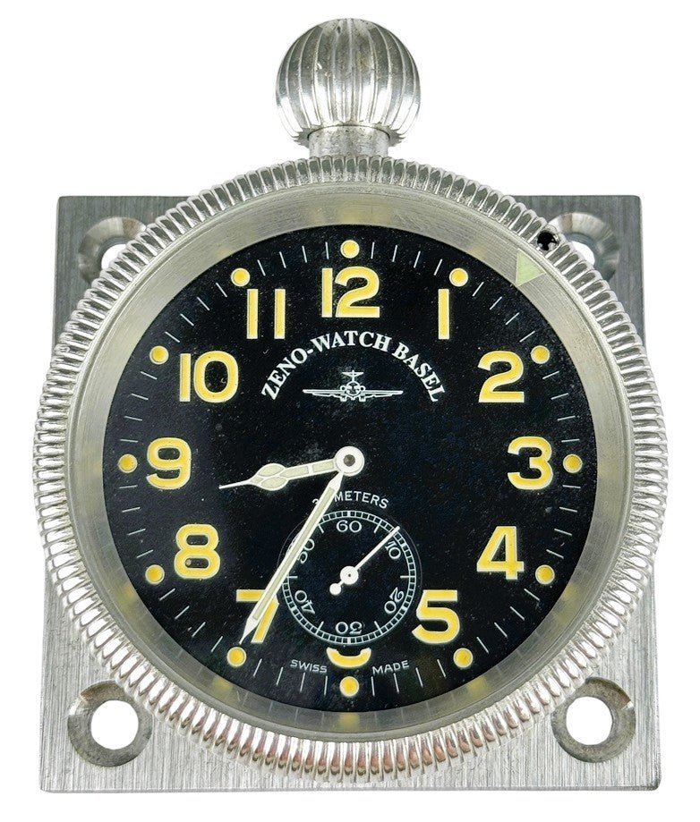 Zeno-Watch Rallye-A1 Cockpit-Uhr, Navigations Borduhr Armaturenbrett in Originalverpackung - Sammler-Uhren