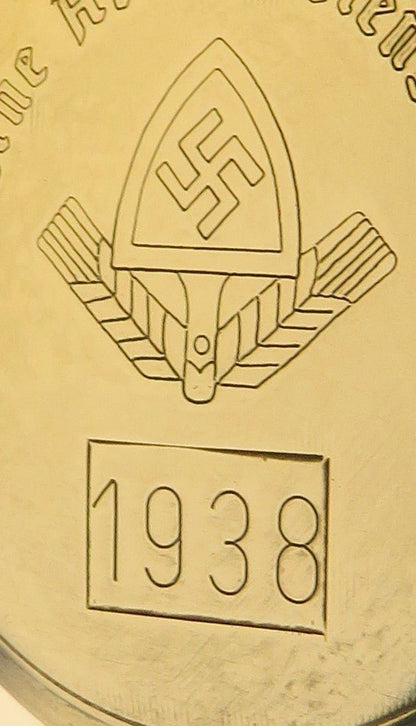 Zentra Cal. 62 Edelstahl Herren Taschenuhr Reichsarbeitsdienst 1938 - Sammler - Uhren