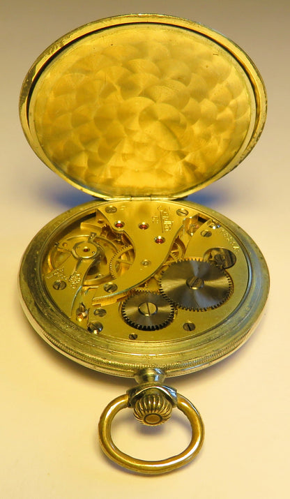 Zentra Cal. 62 Edelstahl Herren Taschenuhr Reichsarbeitsdienst 1938 - Sammler - Uhren