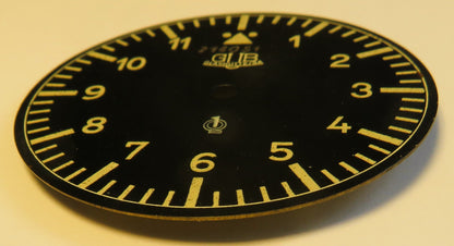 Zifferblatt GUB Lange&Söhne Glashütte B - Uhr Beobachtungsuhr Kaliber 48 Nachkrieg - Sammler - Uhren